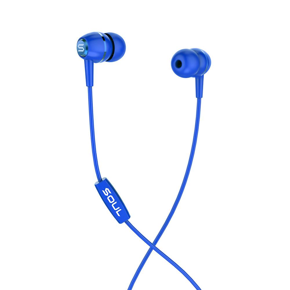 LIT Blue high performance wired earphones Soul Electronics Ακουστικά ψείρες - Μπλέ